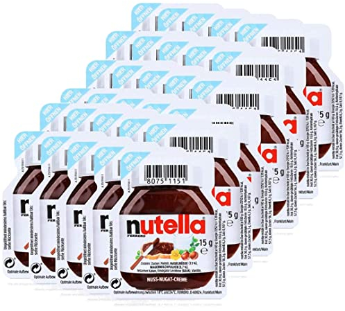 30 x 15g Nutella Spread Portions by Ferrero