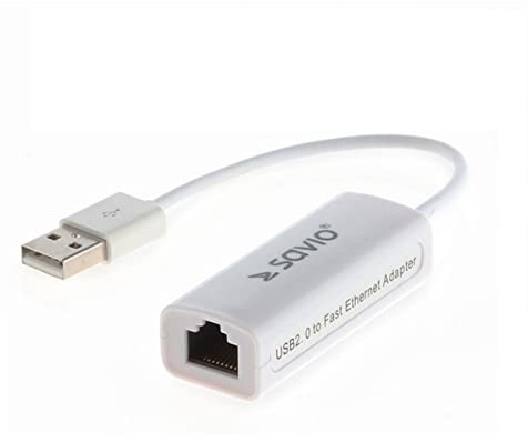 SAVIO cl-24 USB RJ White Cable Interface/Gender Adapter – Cable Interface/Gender Adapter (USB, RJ-45, Male/Female, White)