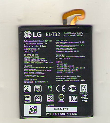 LG BL-T32 Original-Akku für LG G6, 3,8 V, 3.300 mAh, 12,5 Wh, Lithium-Ionen
