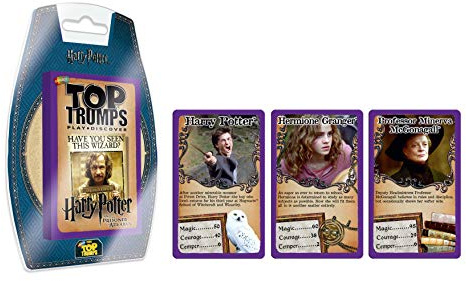 Harry Potter and the Prisoner of Azkaban Top Trumps Minis Card Game