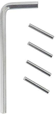 Spring Hinge Tension Pin Replacement Kit with Hex Wrench - 4 Pack