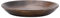 Solid Dark Color Wood Fruit Tray Round Food Serving Tray Tea Desert Cake Dish Plate for Home(15cm)