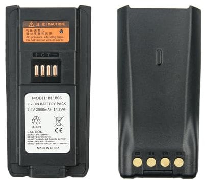 7.4V 2000mAh BL2505 BL1806 Batteria Per Hytera HYT PT580 PT580H PT580H Plus Radio Bidirezionali Batteria di Ricambio