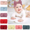 Opopark 8 Pièces Filles Bandeau, Turban élastique Noué Bandeaux Bowknot Bandeau pour Tout-petits Bébés Coiffure, Multicolor
