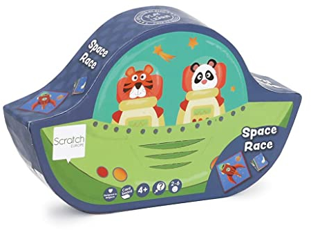 Kinderspiel, Kartensammel-/Legespiel für Kinder ab 4 Jahren, Weltraum-Abenteuer