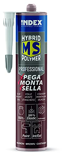 INDEX A PERFECT FIXING MS-PR [MSPRM290] Hybrid MS Polymer-Klebstoffe, Braun, 290 ml