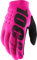 100%, BRISKER Gloves, Adult, L, NEON PINK
