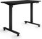 ESMART Germany ETX-121BB 120x60cm Schwarz Ergonomischer Steh-Sitz-Schreibtisch auf Rollen Stufenlos elektrisch höhenverstellbar 78,5-128,5cm 3 x Memory USB Ladeport Aktivitätserinnerung