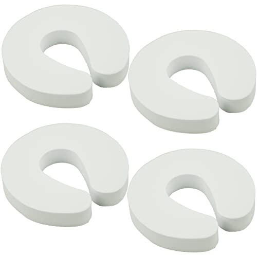 4 Pieces Door Finger Guards Foam Child Safety Door Stopper Baby Finger Products Door Pinch Guards for Baby Finger Protection