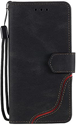 Hülle Kompatibel with iPhone SE 2022/2020,iPhone 8 / iPhone 7 Hülle PU Leder Wallet Ständer Case, Handyhülle Schutzhülle Protective Case für iPhone SE 2022/2020 /iPhone 8 / iPhone 7 Schwarz