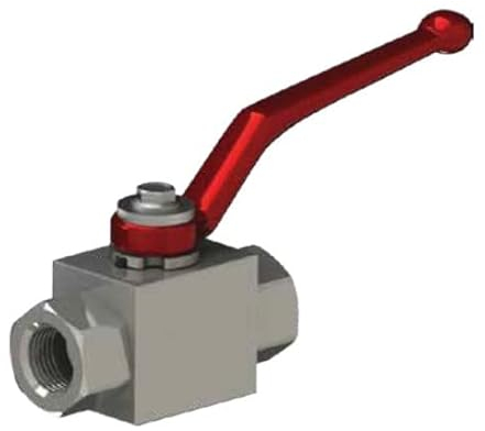 2/2 Wege Hydraulik Kugelhahn Absperrhahn Gr.1/4, 3/8, 1/2 Hochdruck 500 Bar. (3/8 BSP)