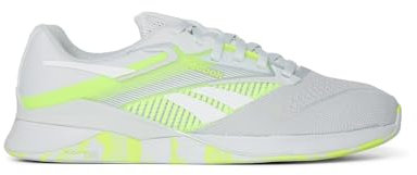 Reebok Nano X4, Zapatillas de Deporte Unisex adulto, Moon Digital Lime Footwear Blanco, 36.5 EU