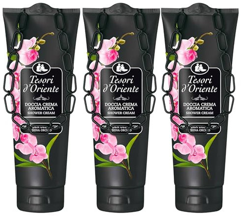 Tesori d'Oriente Orchidea della Cina Gel doccia orchidea cinese 250 ml x3