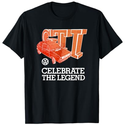 Volkswagen Celebrate The Legend 70er Jahre Golf GTI T-Shirt
