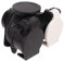 Adaptateur de Prise Remorque – s'adapte à Toutes Les Fiches Remorque, Connexion Sécurisée, Double avec Capuchon Protection, Matériau ABS et Cuivre Durable,
