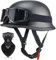 Labzaa Vintage Deutsche Motorrad Halbschalenhelm mit ECE, Retro Half Öffnen Jethelm mit Schutzbrille für Bike Cruiser Chopper Moped Scooter ATV Männer und Frauen Helm E XL