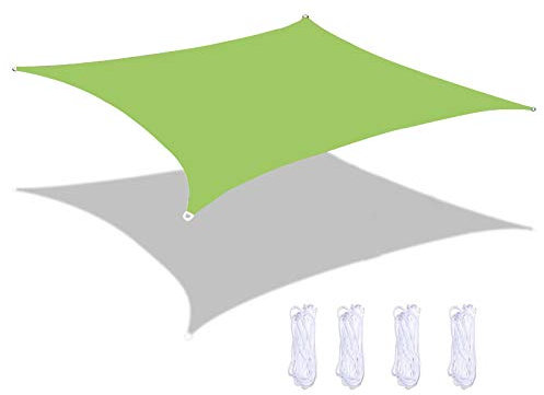 Baldacchino impermeabile per esterni, 2 x 2,5 m, rettangolare, anti UV, per piscine e patio, colore verde