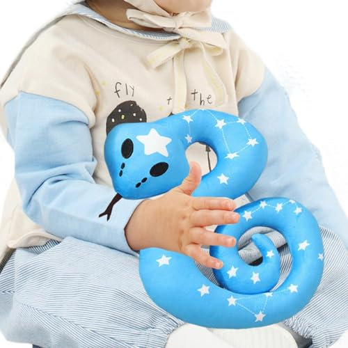 Gefüllte Schlange, Plüschschlange | Dekokissen,24 Zoll Dekokissen Gefüllte Plüschkissen für Sofa, Schlafzimmer, Wohnzimmer