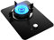 GAROEN Cucina a Gas, Cucina a Gas monoblocco da 33 cm Integrata, Cucina a Gas in Vetro temperato Nero da 4,5 kW con Fuoco ardente (GPL Nero)