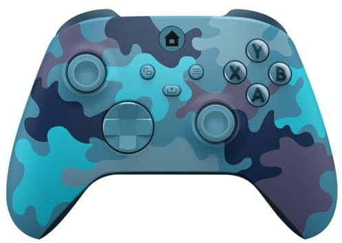 ZHCWM Xbox One Controller,Wireless Xbox Controller,Gaming Controller Compatible with Xbox Series X|S, Xbox One, Windows PC,Camo Blue