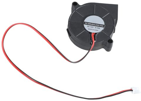 Mekalero 5015 Cooling Blower Fan Cooling Fan with 2PIN XH2.54 Connectors for Optimal in 3D Printers and Electronics