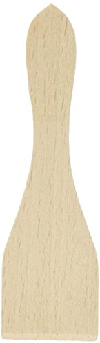 Metaltex 589703 Lot de 6 Spatules à Raclette Bois - 12.5 cm