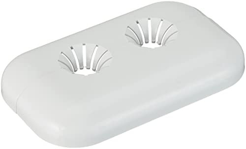 acquastilla 115216 Rosette doppelt aufklappbar weiß