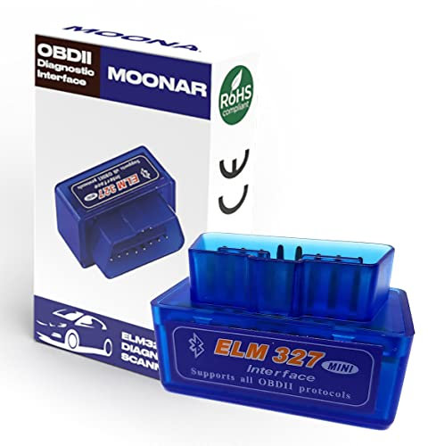 Mini ELM327 Interfaz Bluetooth OBD-II OBD2 Auto coche herramienta de análisis de diagnóstico de Cable eléctrico, Windows, Android, Linux
