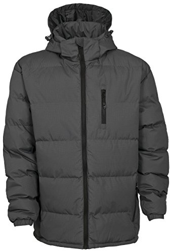 Trespass Mens Clip Padded Jacket (M) (Flint)