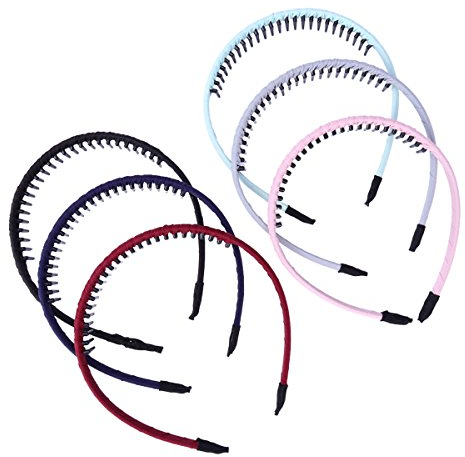 6stücke Teiliges Haarband Mit Zähnen Rutschfest Bequemes Kopfbedeckung Für Mädchen Und Damen Für Kostümpartys Masquerade Bälle Und Feiertagsveranstaltungen