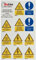 kit de signalisation - pour installation photovoltaique - bizline 730726
