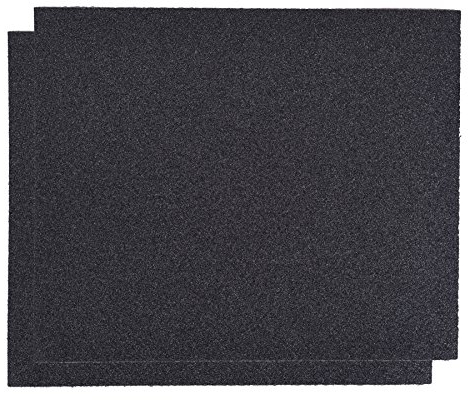 2er Set Schleifpapier K80 DIY, wasserfest I Wasserschleifpapier, Sandpapier Nass-Schleifpapier, Blatt, Trockenschleifpapier, Handschleifpapier