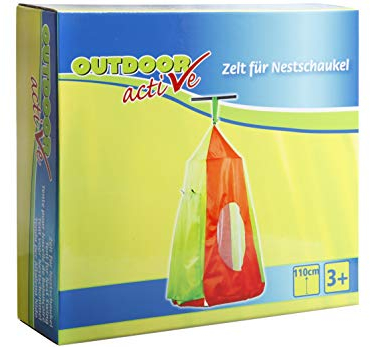 VEDES Großhandel GmbH - Ware 71703347 Outdoor Active Zelt Fuer Nestschaukel 110cm, Anthrazit