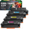 Cool Toner Kompatibel Tonerkartusche als Ersatz für HP 410A 410X CF410X M477fdw Toner Color Laserjet Pro MFP M477 M477fdn M377dw M452dn M477fnw M452 Drucker (Schwarz,Cyan,Gelb,Magenta,4er-Pack)