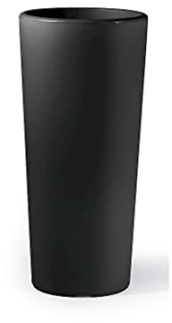 VECA Pot Clou, Cylindre, Moyenne 45 cm, Hauteur 100 cm, Couleur Anthracite