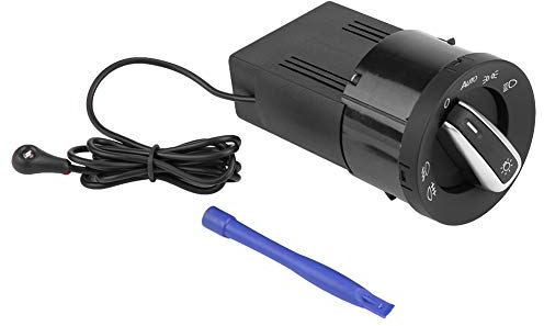 T5 Lichtschalter Mit Sensor, Autoscheinwerfer-Steuerschalter, passend für MK4 Auto-Scheinwerferlampen-Steuerschalter Lichtsensormodul Scheinwerferschalter