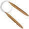 Rundstricknadel 120cm, Holzspitze, Stricknadel, Nadelstärke/Größenwahl, Größe:14mm