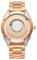 EUTOUR Uhren Herren Herrenuhr Magnet Uhr kein Glas Kugellager Quarz Armbanduhr für Männer mit Edelstahl Armband Gold-40mm