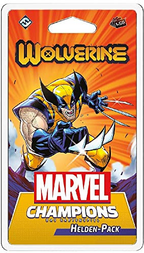 Fantasy Flight Games, Marvel Champions: LCG – Wolverine, Helden-Erweiterung, Expertenspiel, Kartenspiel, 1-4 Spieler, Ab 12+ Jahren, 45-90 Minuten, Deutsch, Mehrfarbig, Bunt