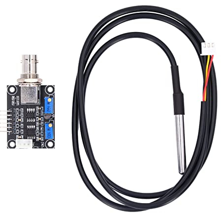 PH0‑14 Werterkennung PH-Sensor-Monitormodul PH-Erkennungssensormodul Wasserdichtes Digitalsonden-Monitor-Kit BNC-Anschluss