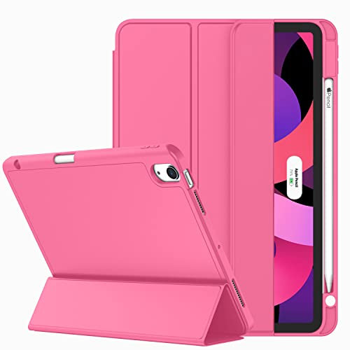 ZryXal Funda para iPad Air de 11 pulgadas M2 2024/iPad Air de 5ª generación/4ª generación 2022/2020 de 10.9 pulgadas, funda inteligente para iPad [compatible con Touch ID y encendido y apagado