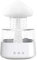 Brrnoo Regenwolken Luftbefeuchter, Wassertropfen Rain Cloud Humidifier, 300 Ml Pilz Regendiffusor mit 7 Farben, Aroma Diffuser Air Diffuser Zum Entspannen Beim Schlafen