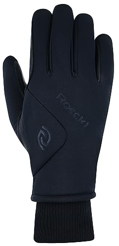 Roeckl Sports Reithandschuh WILA GTX, Freizeit Winter Handschuh, Schwarz 7.5