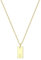 CASSIECA Kette Buchstaben für Damen Mädchen 16K Gold Buchstaben Kette E Gold Halskette Damen Kette Gold mit Anhänger Personalisiere Geburtstags Geschenk für Frauen Mädchen Mama (mit Box)