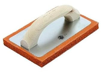 Reibebrett mit Gummischwamm Holzgriff für Putz Art 820 Anker