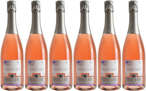 Domaine Jean-Paul Mauler Cuvée Rosé Crémant d'Alsace AOP Trocken (6 x 0.75 l)