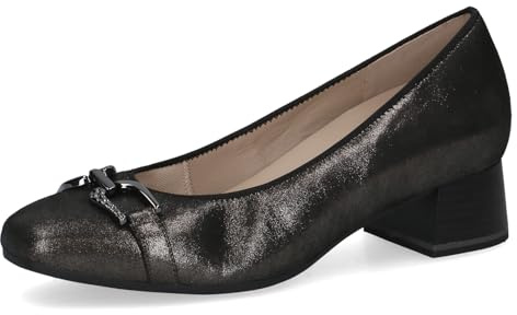 CAPRICE Comfort Damen Pumps aus Leder Mehrweite H