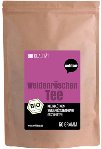 Wohltuer Bio Weidenröschen Tee – 100% Natur aus Österreich, Fein Geschnitten & Aromatisch, Ohne Zusätze, Hochwertiger Kräutertee für Wohlbefinden & Entspannung