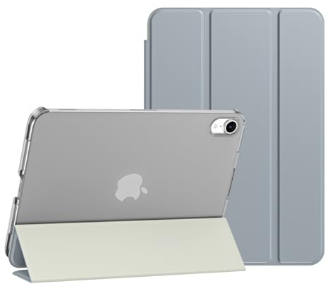 Smart Case for iPad Mini 6/7 (8.3, 2021/2024) – Slim Cover with Auto Sleep/Wake (Grey)