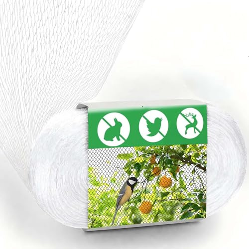 Vogelschutznetz 6x10m, Hühnernetz,Taubennetz Balkon,Pflanzennetz,Vogelnetze | Teichnetz, Vogelnetz Engmaschig, Vogelschutznetz Engmaschig, Gartennetz Obstbaumnetz für Balkon, Erdbeer, Teich